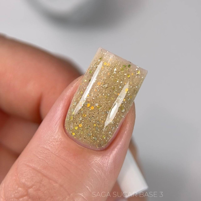 Saga Sugar Base #3 База з блискітками 10ml