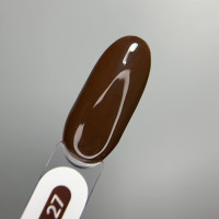 Saga Colorist Gel #027 Гель-лак шоколадный 10ml