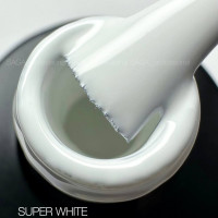 Saga Super White Гель-лак Белый 9ml