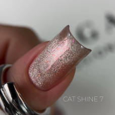 Saga Cat Shine #07 Гель-лак кішка 9ml