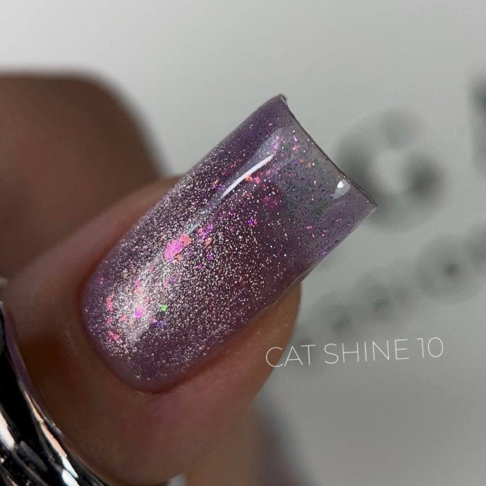 Saga Cat shine #10 Гель-лак кошка 9ml