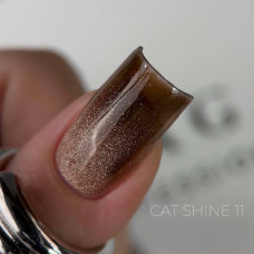 Saga Cat shine #11 Гель-лак кішка 10ml