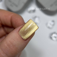 Saga Amber Cat #01 Гель-лак кошка 10ml