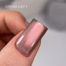 Saga Dream Cat #01 Гель-лак кошка медно-розовый 10ml