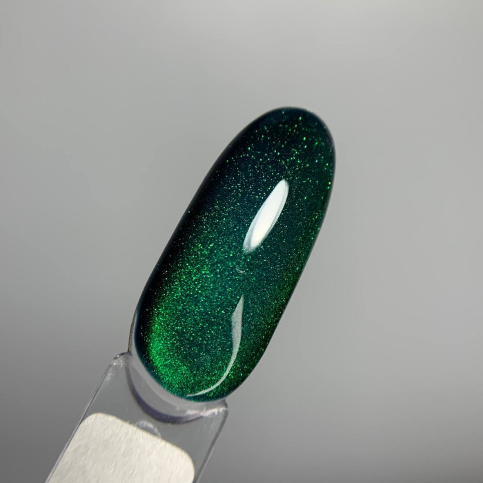 Saga Dream Cat #09 Гель-лак кошка зелёный брахат 10ml