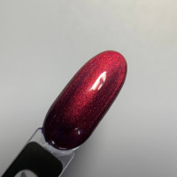 Saga Glow Cat #01 Гель-лак кішка бордо металік 9ml