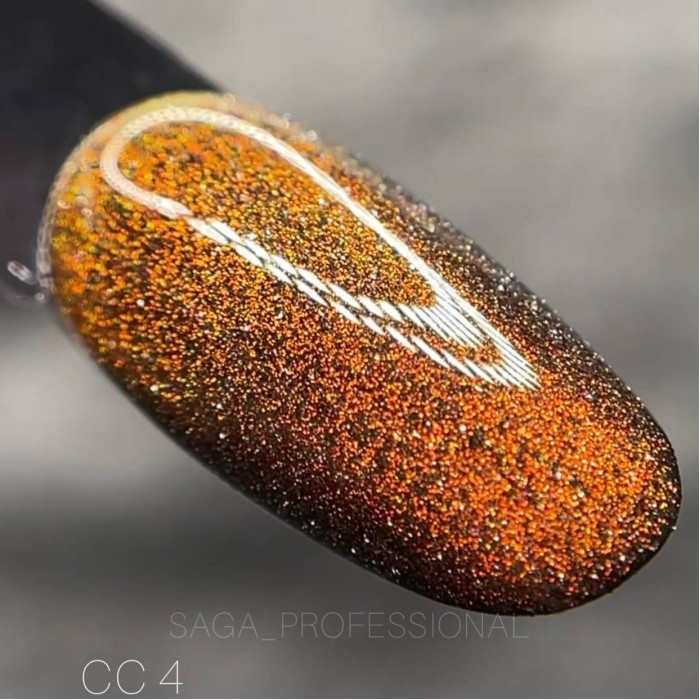 Saga Cat Chameleon #04 Гель-лак кошка хамелеон 9ml