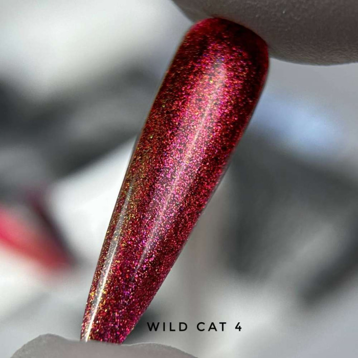 Saga Cat Wild #04 Гель-лак кошка хамелеон 9ml