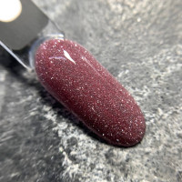 Saga Fiery Gel #04 Гель-лак светоотражающий лавандово-коричневый 10ml