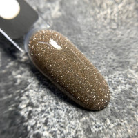 Saga Fiery Gel #06 Гель-лак светоотражающий платиновый 10ml