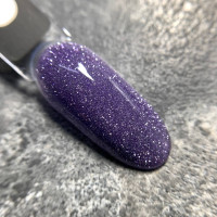 Saga Fiery Gel #09 Гель-лак світловідбивний лавандовий 9ml