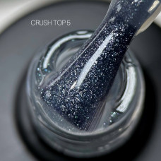 Saga Top Crush #05 Топ с мелким серебряным шиммером 10ml