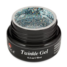 Atica Twinkle Gel Moon Гель глиттер с цветными блестками 8ml