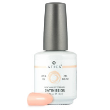 Atica #012 Satin Beige Гель-лак цветной 15ml