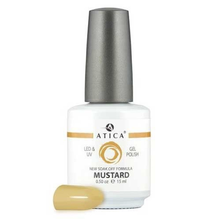 Atica #126 Mustard Гель-лак цветной 7.5ml