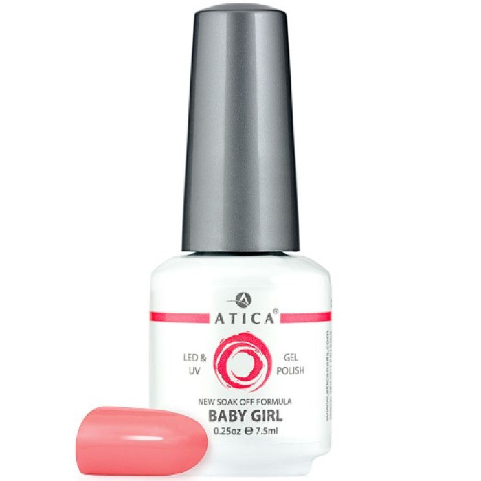 Atica #140 Baby girl Гель-лак цветной 7.5ml