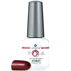 Atica #198 Scarlet Гель-лак кольоровий 7.5ml