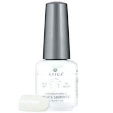 Atica #174 White Shimmer Гель-лак цветной 7.5ml