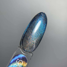 Luna Color #266 Cat Eye Гель-лак кішка блакитно-бронзова 8ml