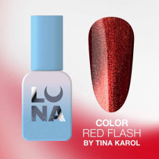 Luna Color Red Flash by Tina Karol Гель-лак кішка червона 13ml
