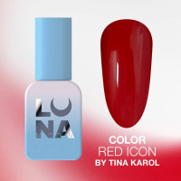 Luna Color Red Icon by Tina Karol Гель-лак червоний 13ml