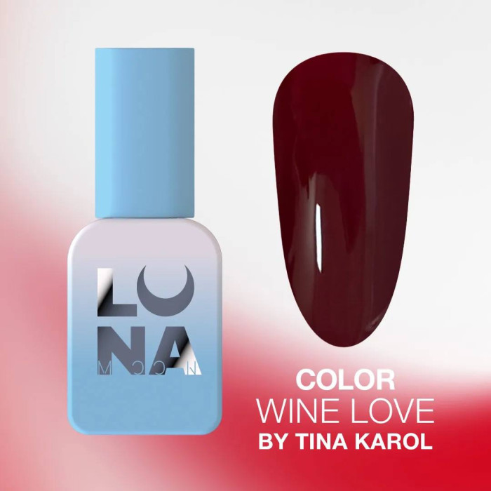 Luna Color Wine Love by Tina Karol Гель-лак кармін 13ml