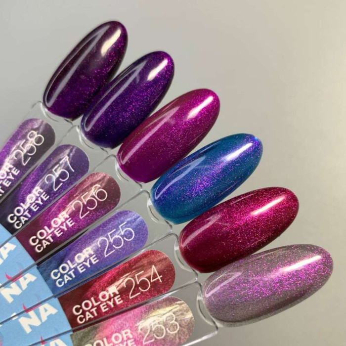 Luna Color #256 Cat Eye Гель-лак кішка 13ml