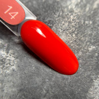 Luna Color #014 Гель-лак світло-червоний 8ml