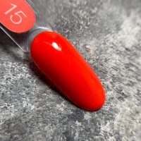 Luna Color #015 Гель-лак помаранчево-червоний 13ml