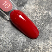 Luna Color #016 Гель-лак красно-малиновый 8ml