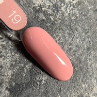 Luna Color #019 Гель-лак рожево-бежевий 13ml
