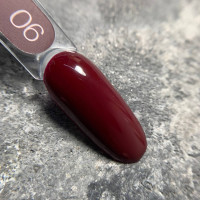 Luna Color #006 Гель-лак бордовий 8ml