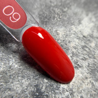 Luna Color #009 Гель-лак классический красный 8ml