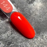 Luna Color #144 Гель-лак червоний апельсин 13ml