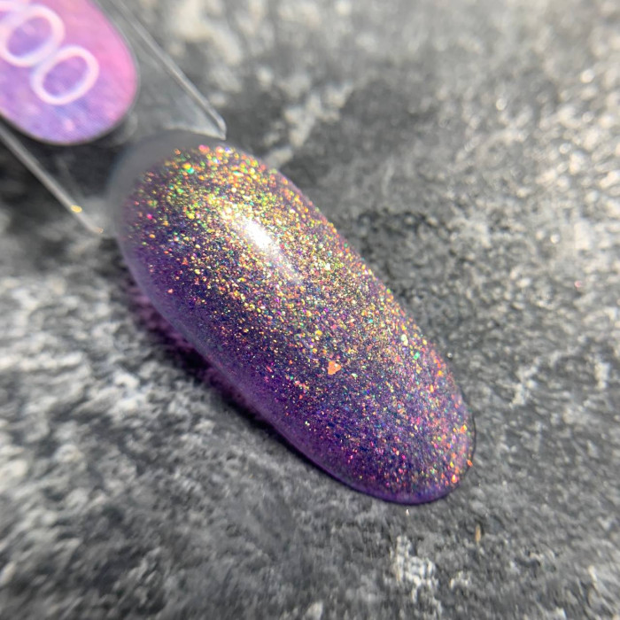 Luna Color #200 Гель-лак цветной с блестками 13ml