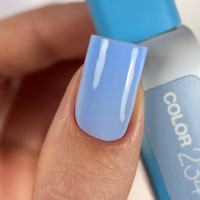 Luna Color #234 Гель-лак пастельний синій 8ml