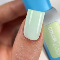 Luna Color #235 Гель-лак пастельний м'ятний 8ml