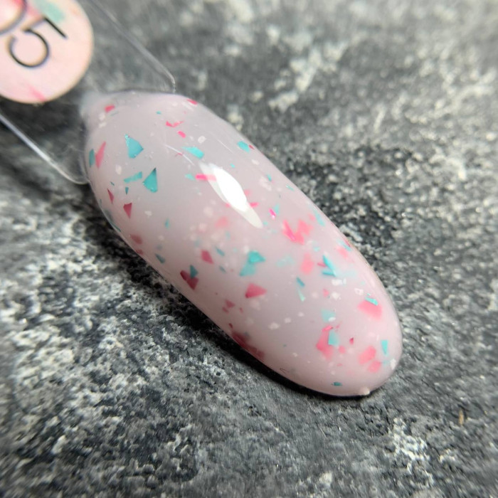 Luna Marble Base #05  База з різнокольоровою поталлю 13ml