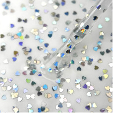 Luna Top HeartBeat №2 Топ с маленькими сердечками голографик 13ml