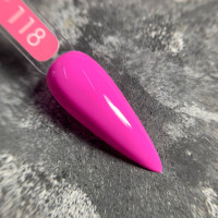 Moon Color #118 Гель-лак рожевий неон 8ml