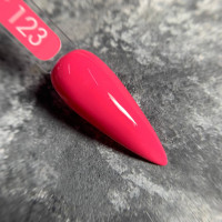 Moon Color #123 Гель-лак рожевий амарарнтовий 8ml