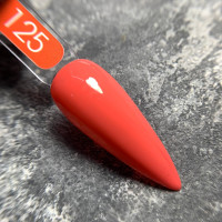 Moon Color #125 Гель-лак оранжево червоний 8ml