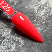 Moon Color #126 Гель-лак вогненно-рожевий 8ml