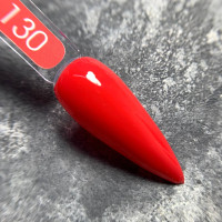 Moon Color #130 Гель-лак теплий рожево-червоний 8ml