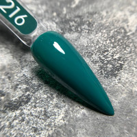 Moon Color #216 Гель-лак опівнічно-зелений 8ml