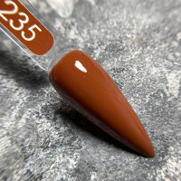 Moon Color #235 Fashion Гель-лак коричневий 8ml