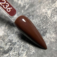 Moon Color #236 Fashion Гель-лак темний шоколад 8ml
