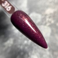 Moon Color #316 Гель-лак с блестками 8ml