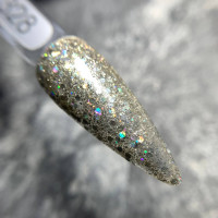 Moon Color #328 Гель-лак прозорий з блискітками 8ml