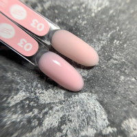 Siller Base Nude PRO #03 База камуфлююча молочно-рожева 15ml